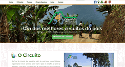 Desktop Screenshot of circuitodasaraucarias.com.br
